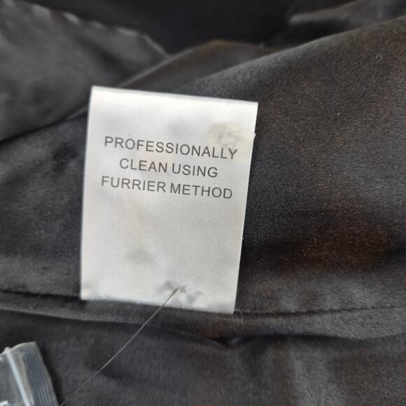 Pendleton Merino Wool Blend Hooded Fox Fur Trim Toggle Coat Parka Women's 16 - Picture 11 of 14